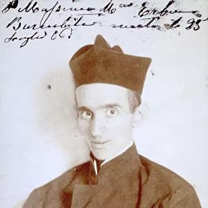 Half-length portrait of a priest