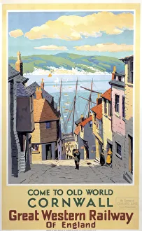 Come to Old World Cornwall, GWR poster, 1931 Come to Old World Cornwall, GWR poster, 1931