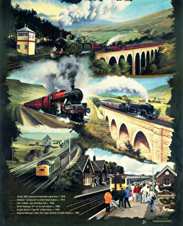 Cropped version of Settle-Carlisle Line, Regional Railways poster, 1992 Cropped version of Settle-Carlisle Line, Regional Railways poster, 1992