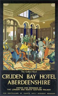 Cruden Bay Hotel, LNER poster, 1923-1947 Cruden Bay Hotel, LNER poster, 1923-1947