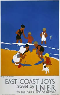 East Coast Joys No 3 LNER poster, 1932 East Coast Joys No 3 LNER poster, 1932