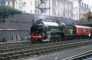 This King Arthur class locomotive was designed by Maunsell for Southern Railways This King Arthur class locomotive was designed by Maunsell for Southern Railways