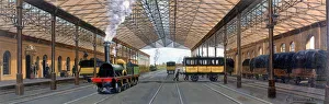 The Old Station at Derby on the North Midland Railway, 1850 The Old Station at Derby on the North Midland Railway, 1850