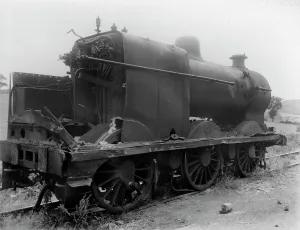 Railway accident at Little Salkeld, 1933 Railway accident at Little Salkeld, 1933