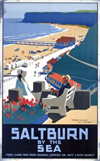 Saltburn-by-the-Sea, LNER poster, 1923-1947 Saltburn-by-the-Sea, LNER poster, 1923-1947