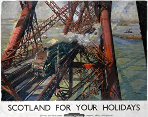 Scotland For Your Holidays, BR poster, 1952 Scotland For Your Holidays, BR poster, 1952