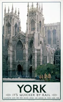 York Minster, LNER poster, 1941 York Minster, LNER poster, 1941