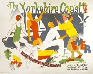 The Yorkshire Coast, LNER poster, 1930 The Yorkshire Coast, LNER poster, 1930